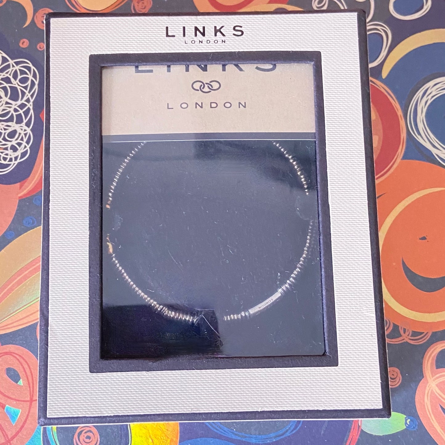 Authentic Links of London Heart XS Sweetie 925 sterling silver with 18k rose gold vermeil