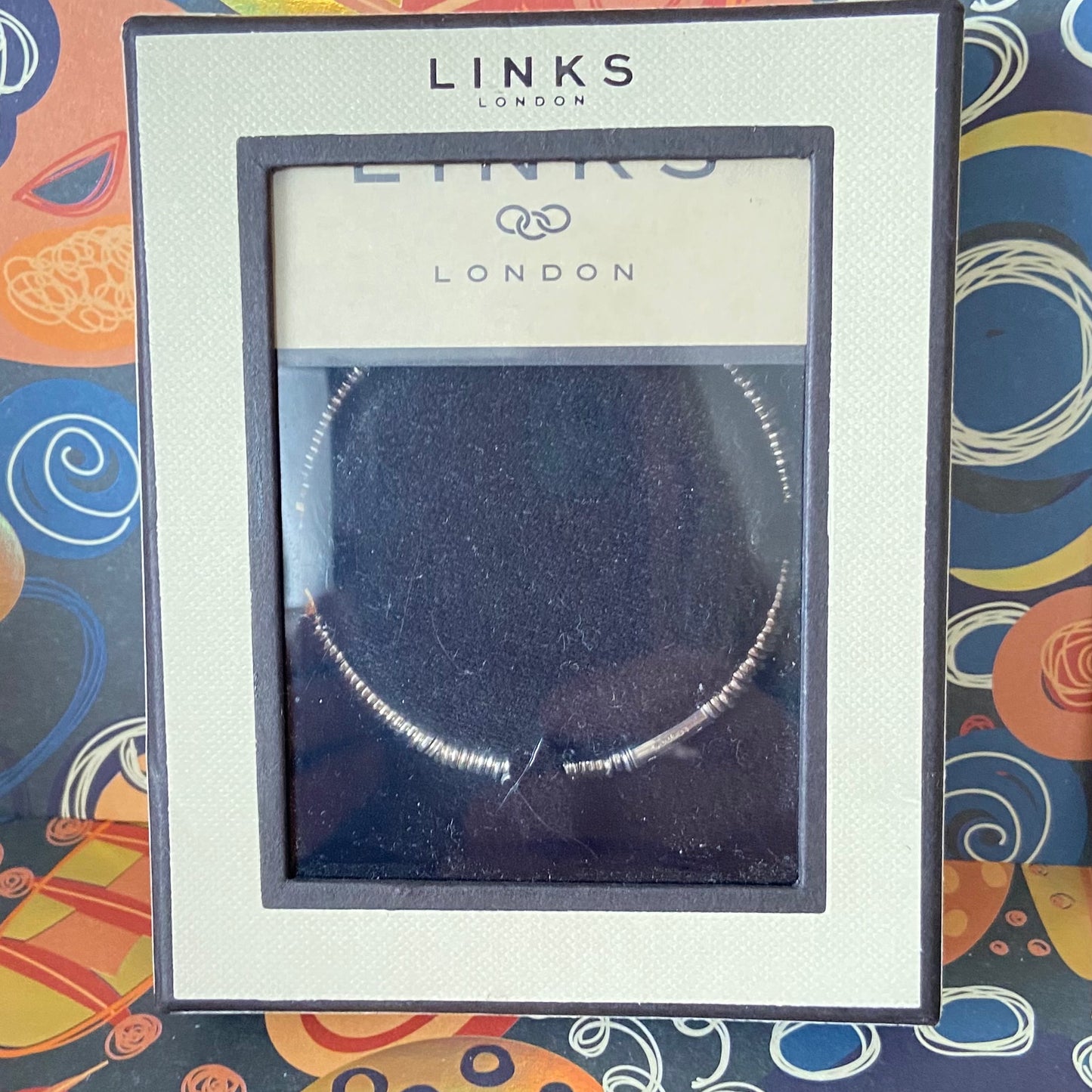 Authentic Links of London Heart XS Sweetie 925 sterling silver with 18k rose gold vermeil