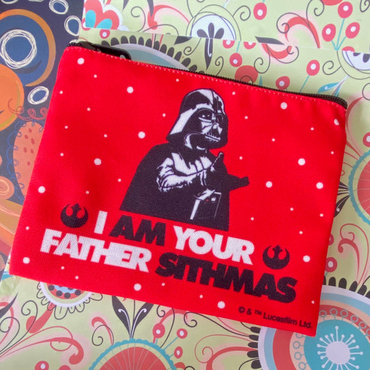 Starwars Pencil Case  "I AM YOUR FATHER SITHMAS"