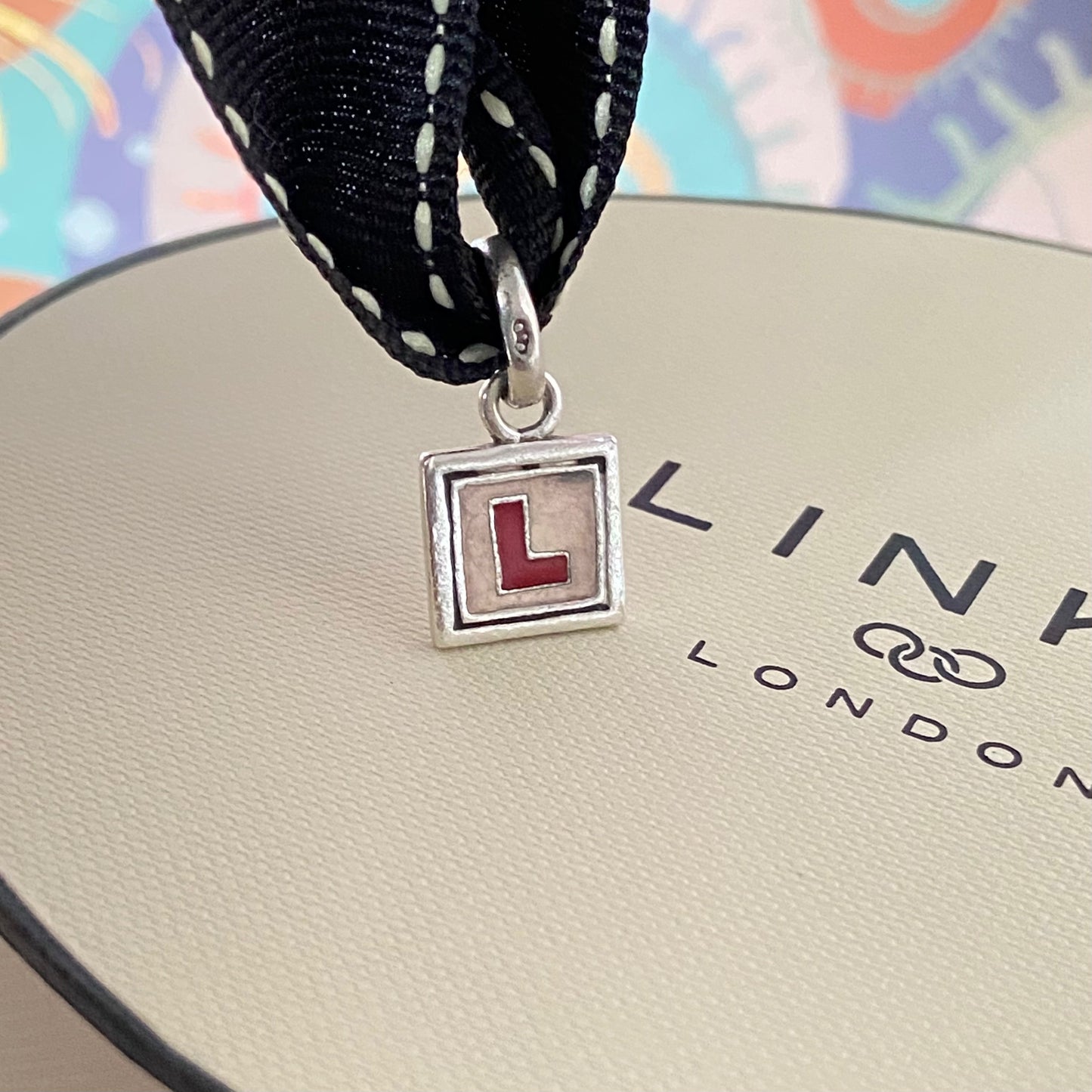 Links of London Sterling Silver Learner Drivers Plate Charm