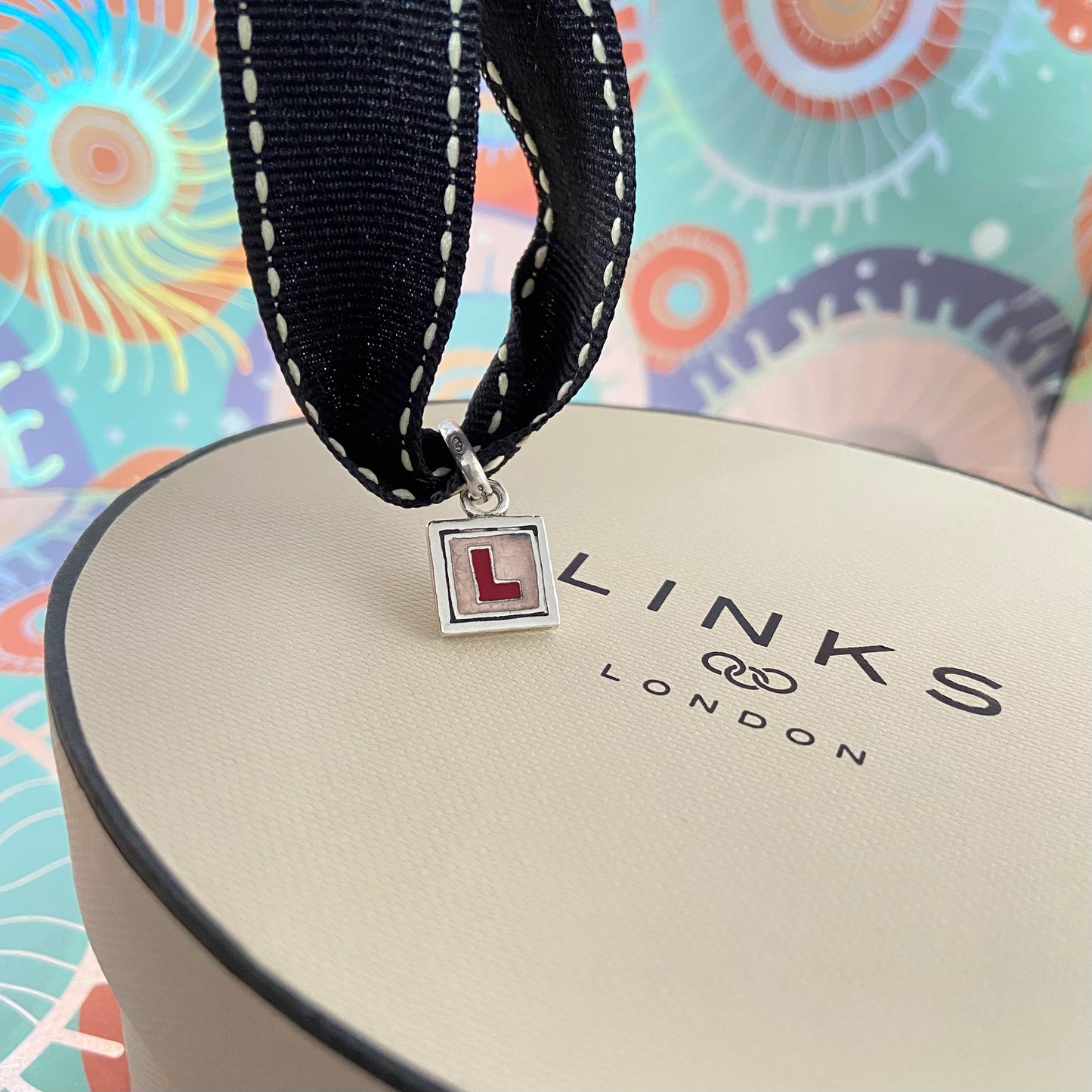 Links of London Sterling Silver Learner Drivers Plate Charm