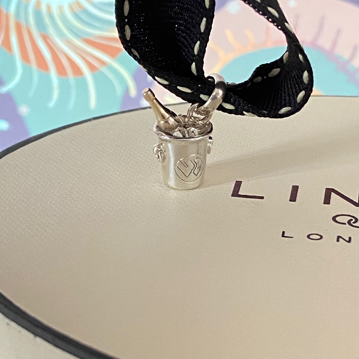 Preloved Links of London Wimbledon Champagne Ice Bucket Charm