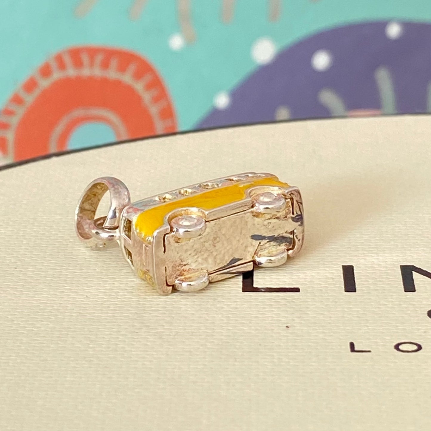 Links of London Yellow Camper van Charm