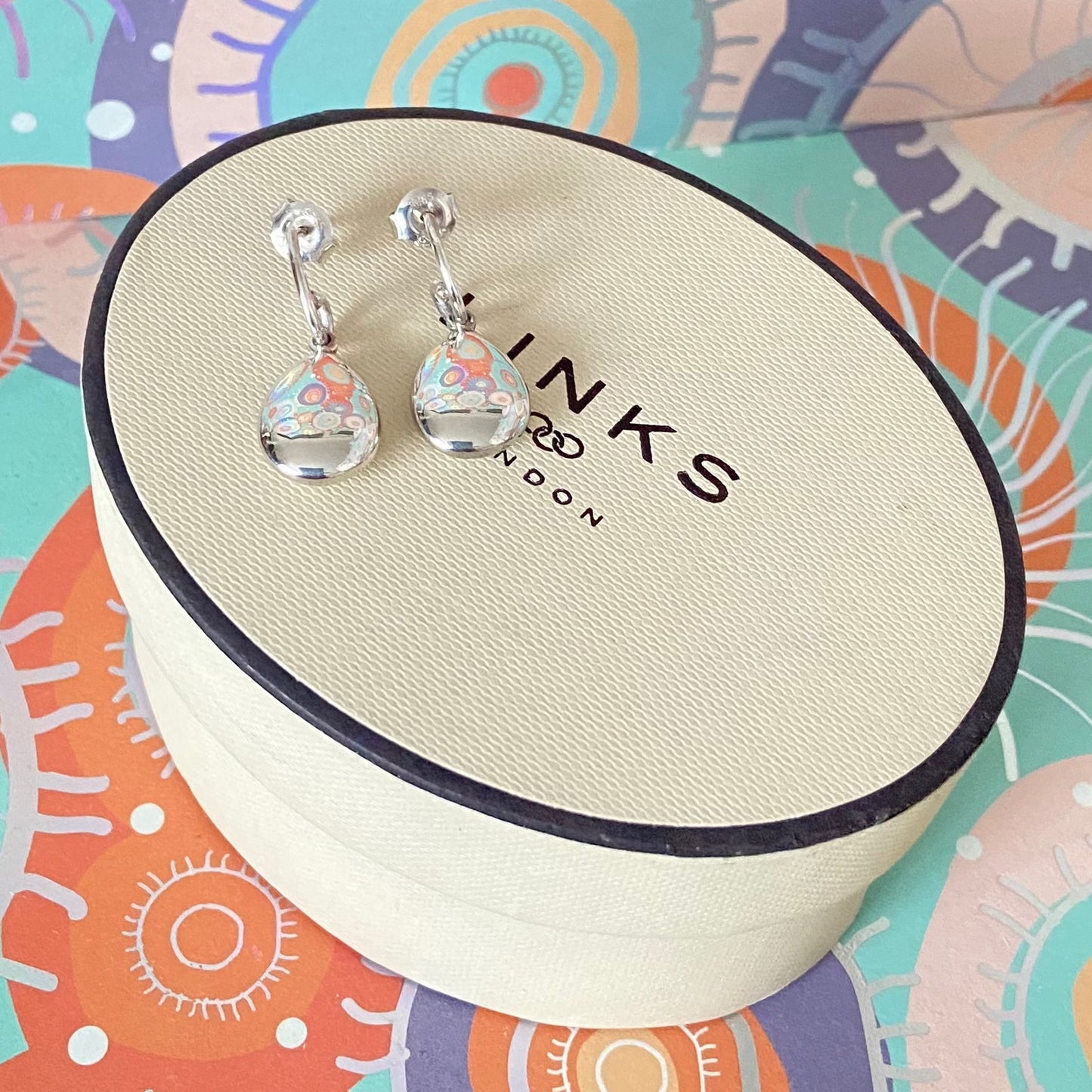 Links of London Hope Egg Earrings