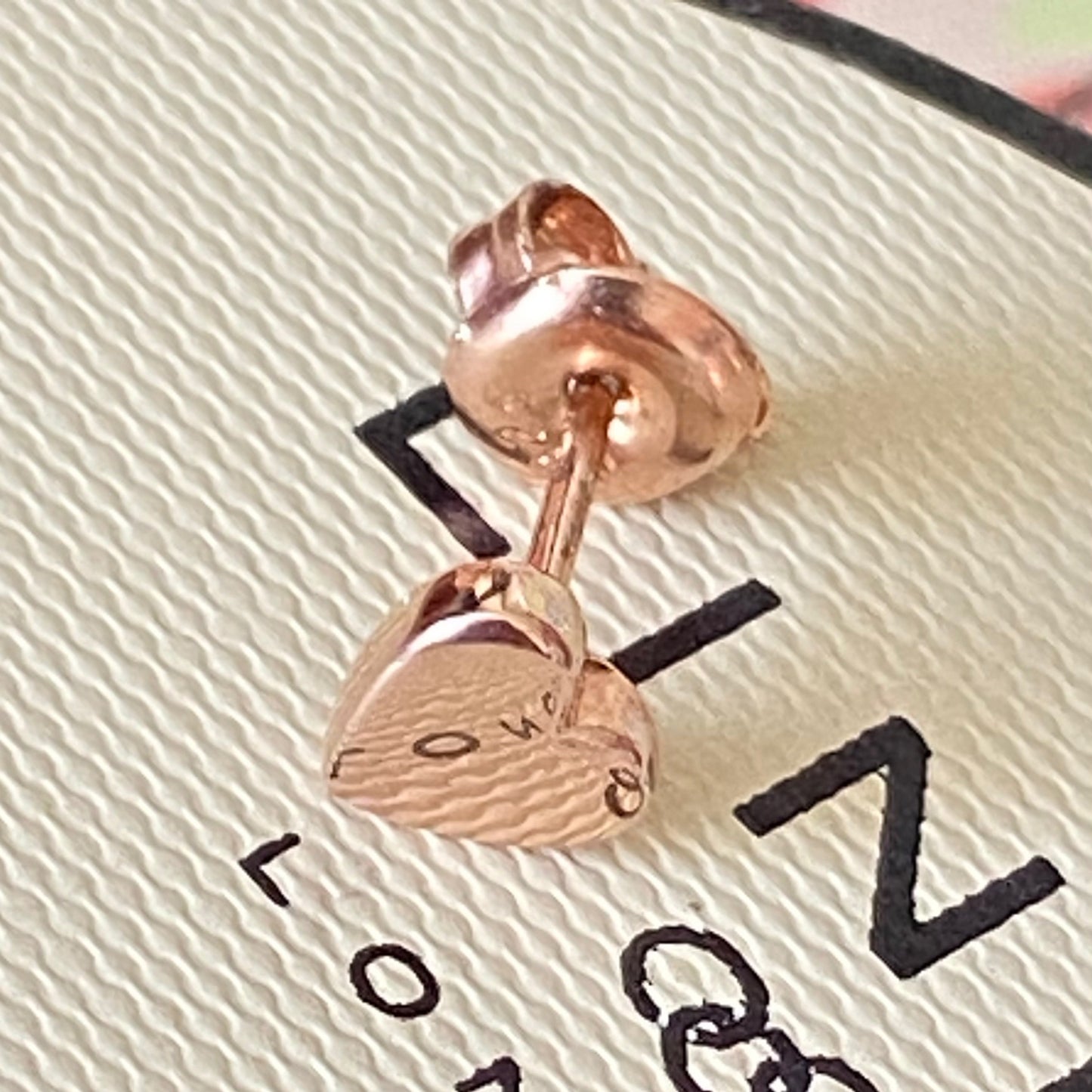 Links of London Gold 18kt vermeil, 925 Sterling Silver heart Stud earrings