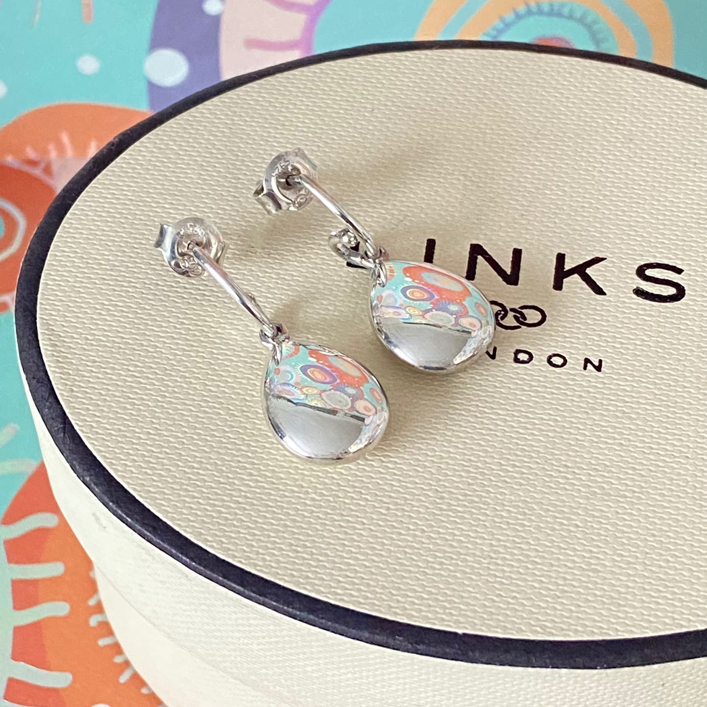 Links of London Hope Egg Earrings
