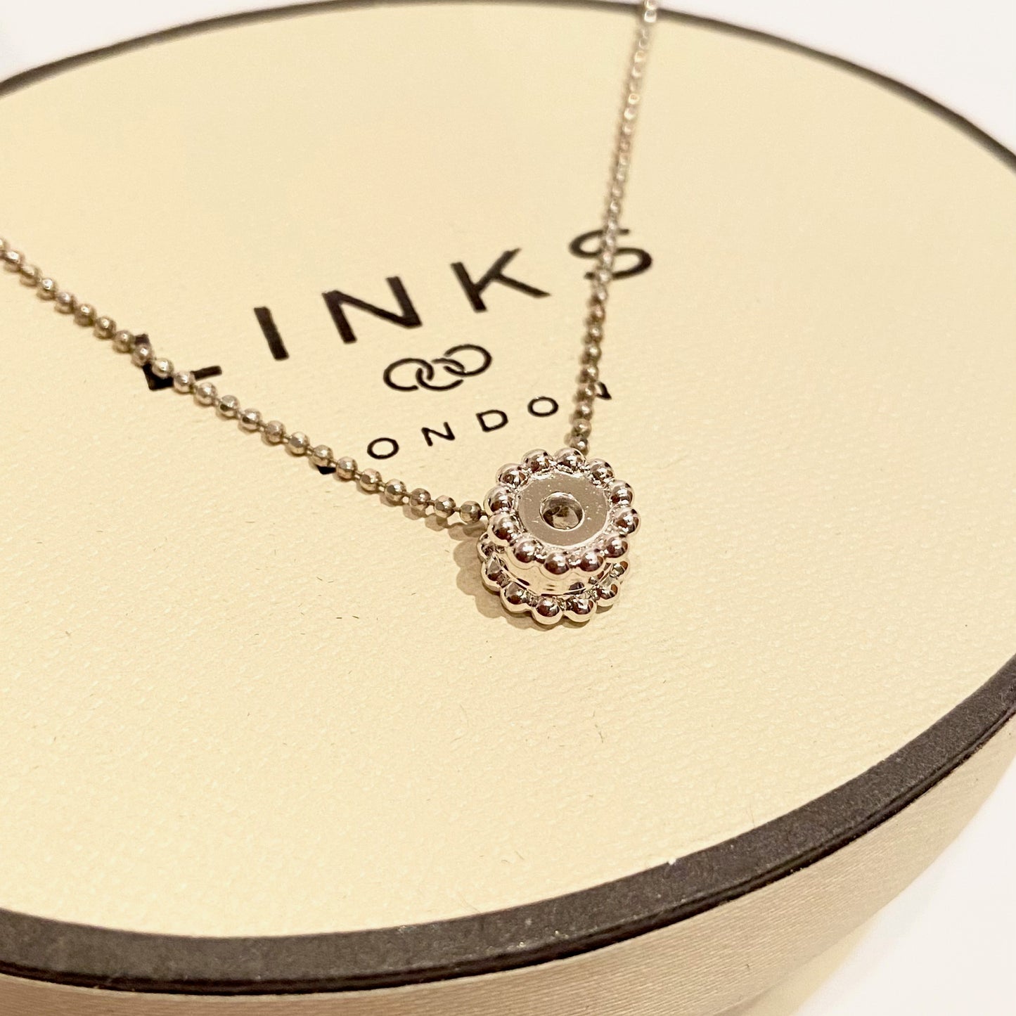 Links of London Effervescence with Petite Blue Diamond Necklace