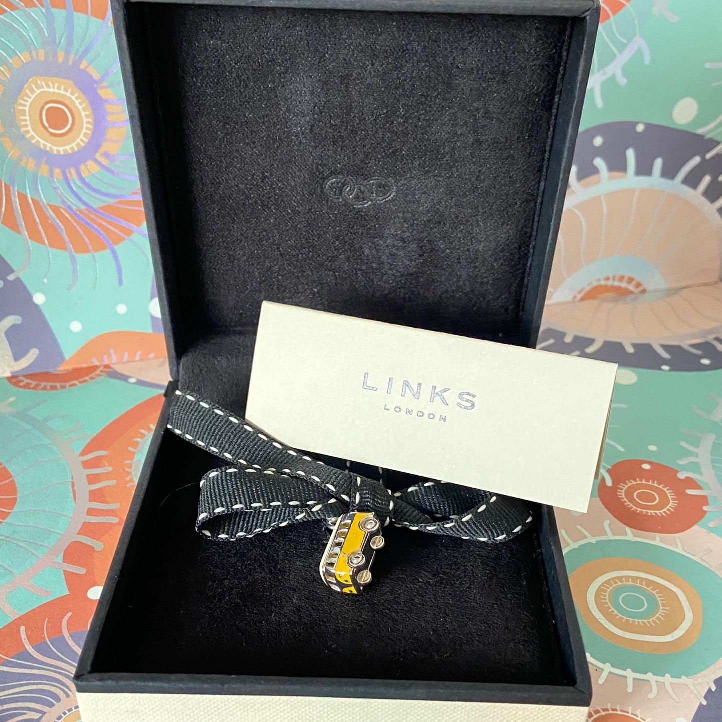 Links of London Yellow Camper van Charm