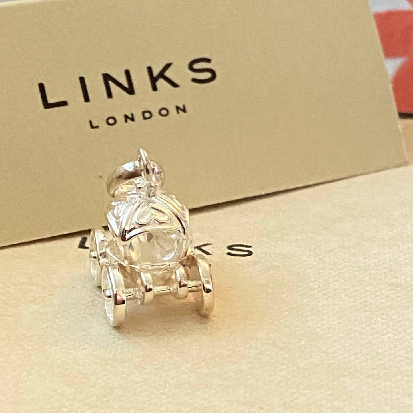 Sterling Silver very rare Links of London Cinderellas Coach