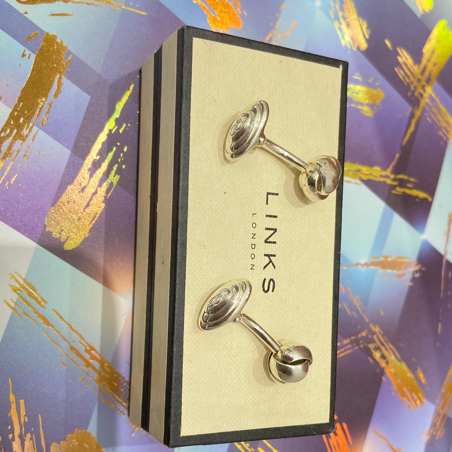 Sterling Silver Classic Links of London Cufflinks