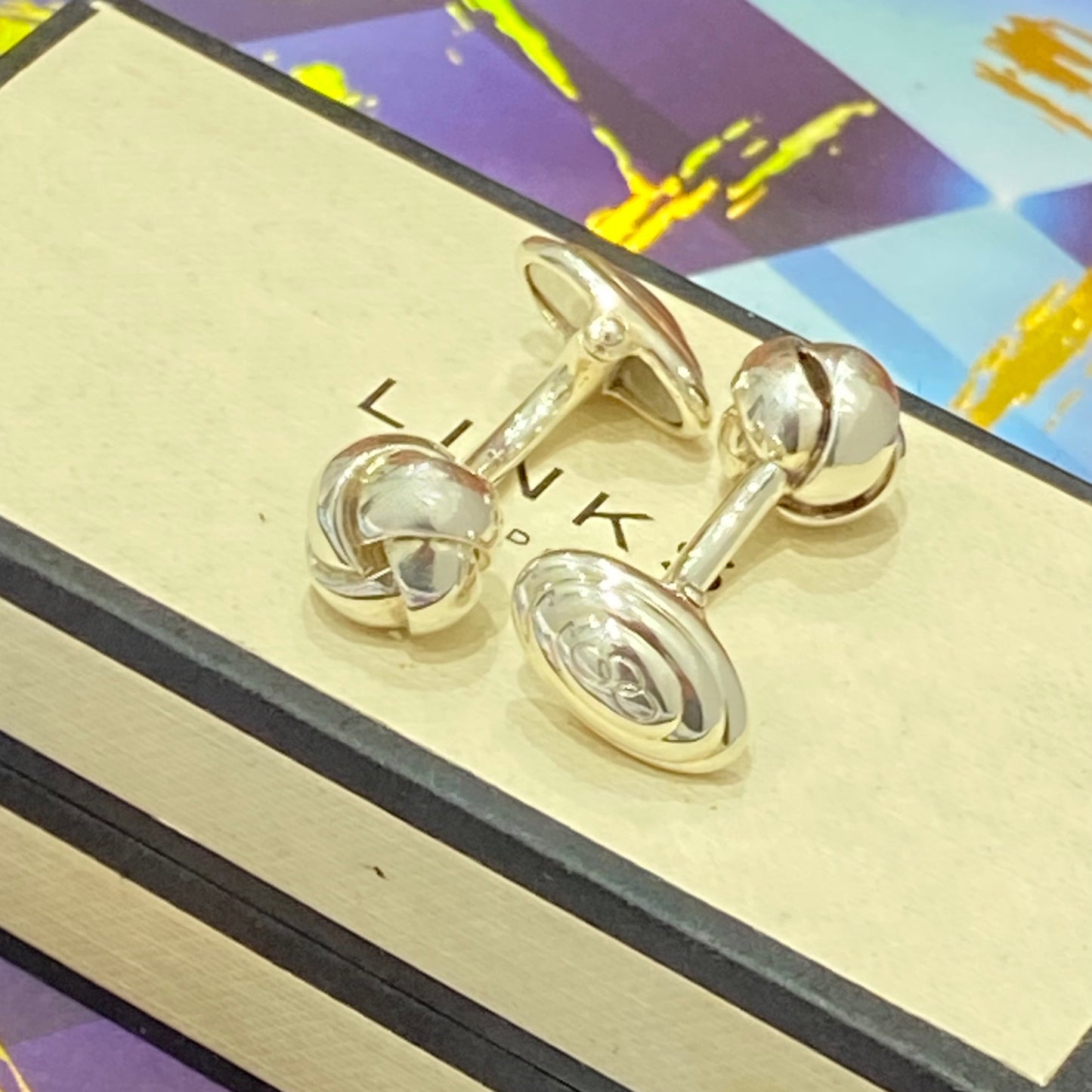 Sterling Silver Classic Links of London Cufflinks
