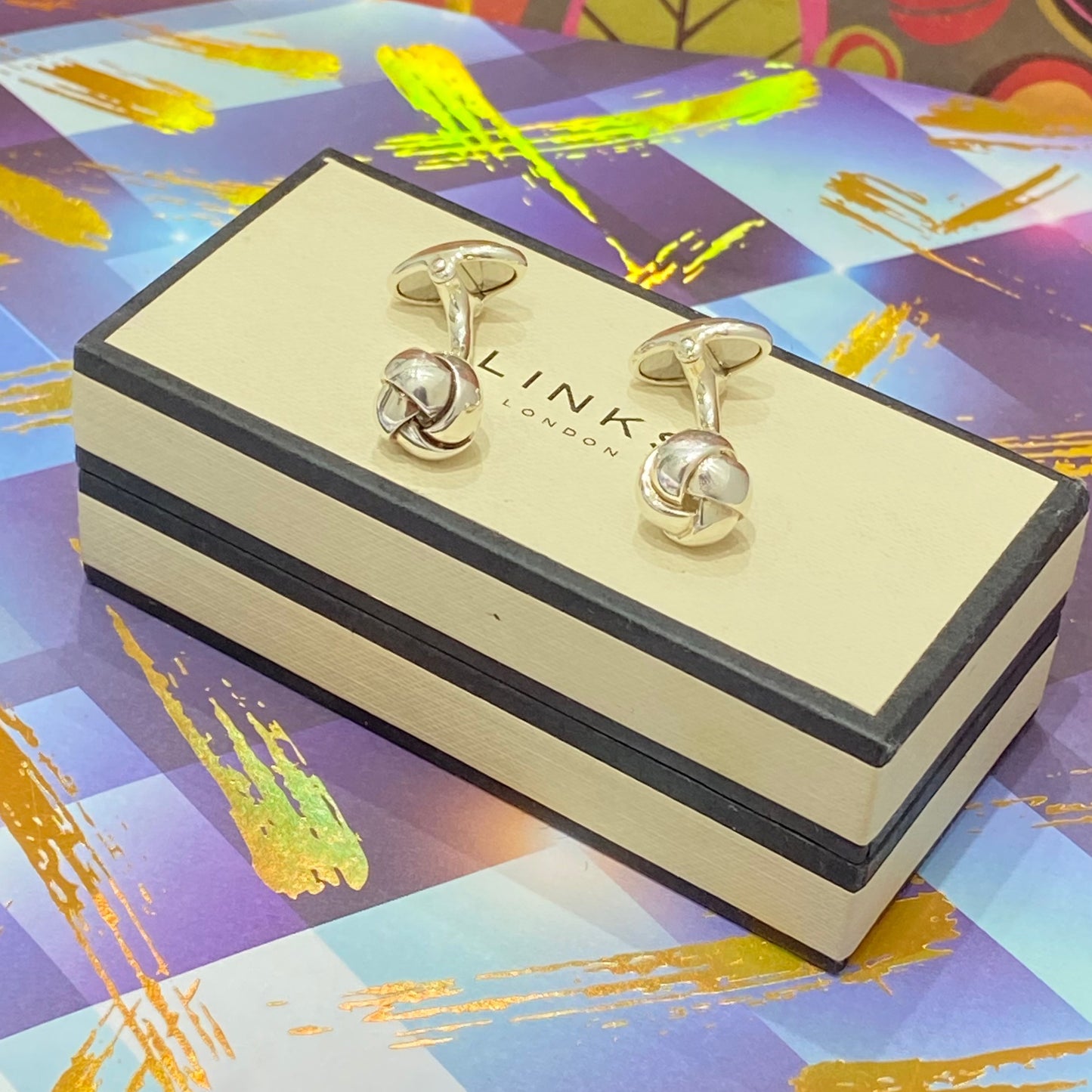 Sterling Silver Classic Links of London Cufflinks