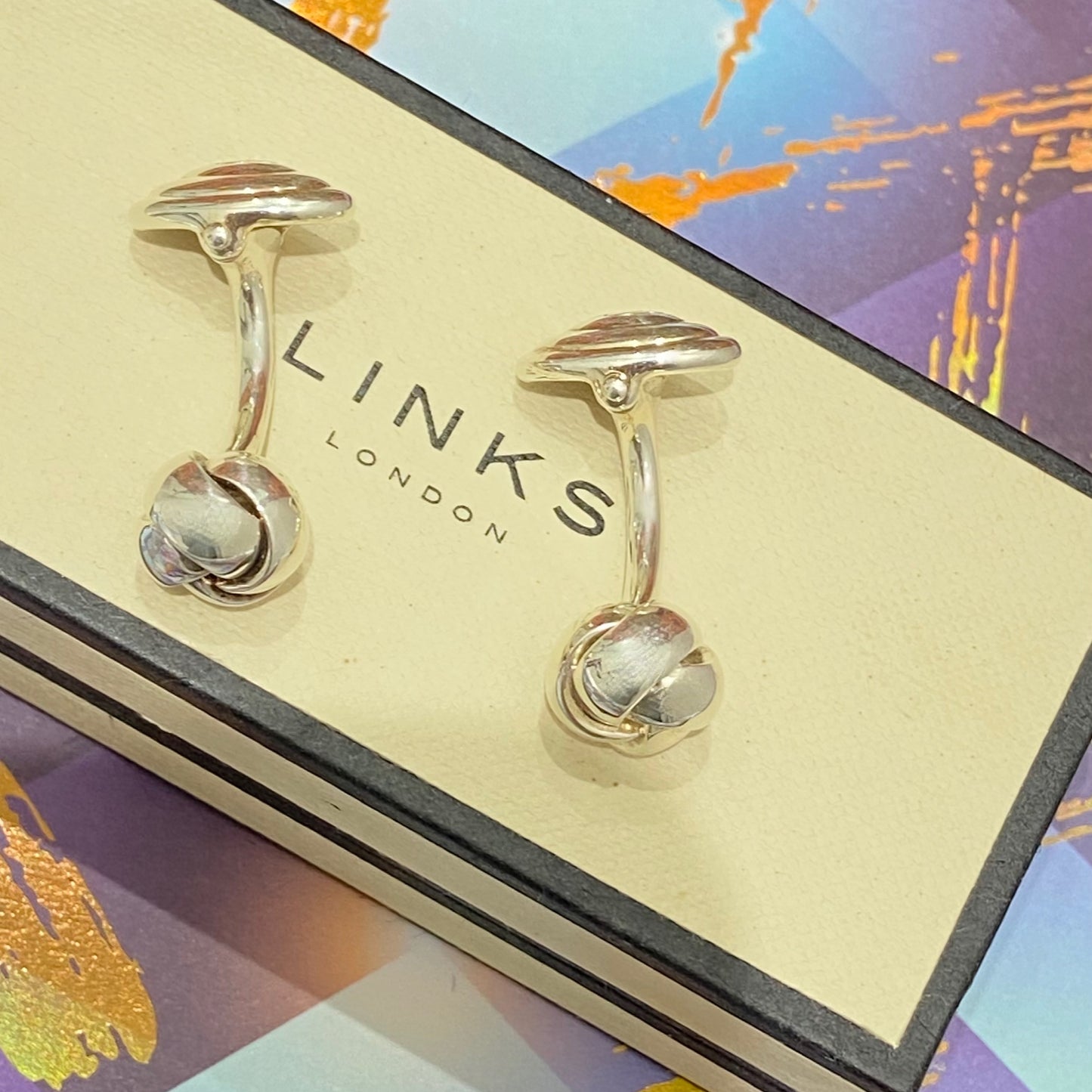Sterling Silver Classic Links of London Cufflinks