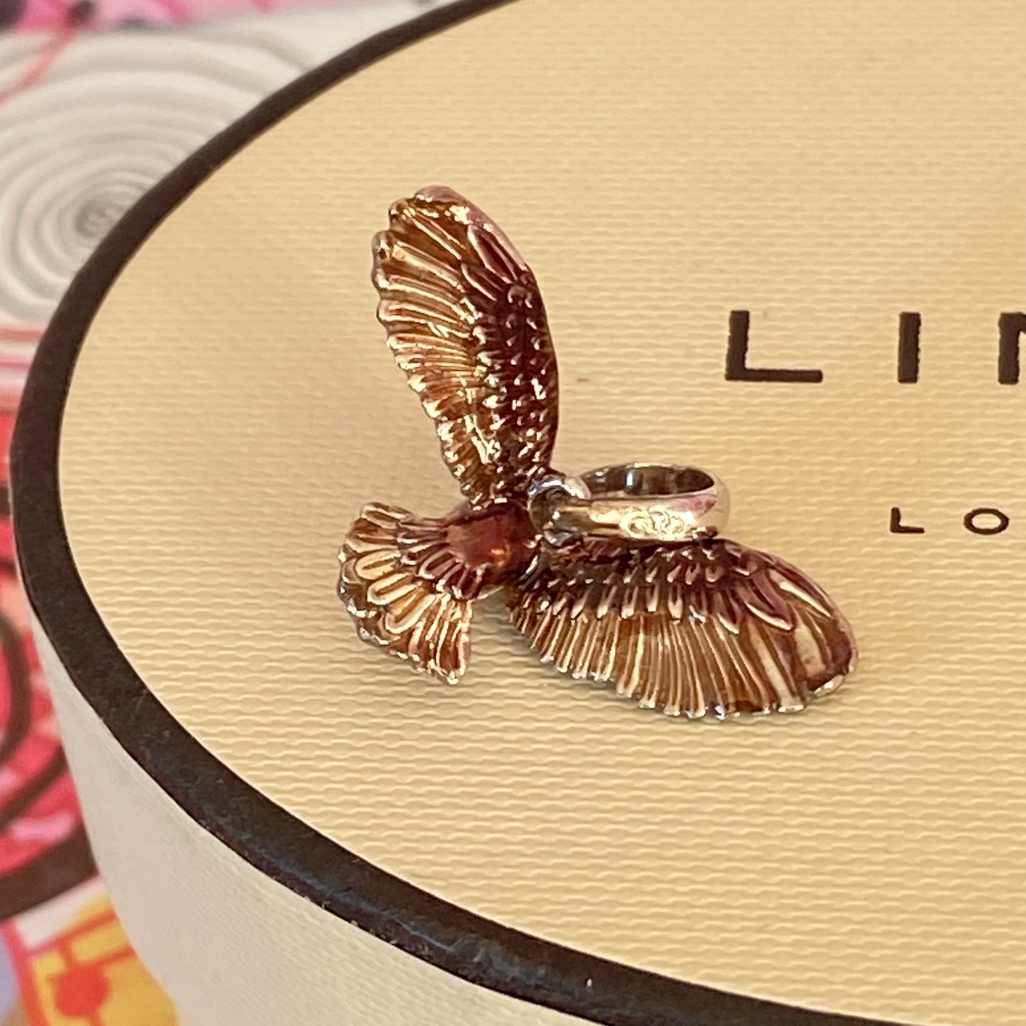 Links of London Wildlife Brown Barn Owl Charm/ Pendent