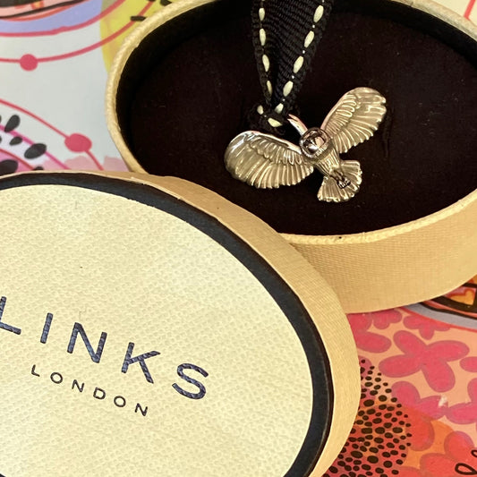 Links of London Wildlife Brown Barn Owl Charm/ Pendent