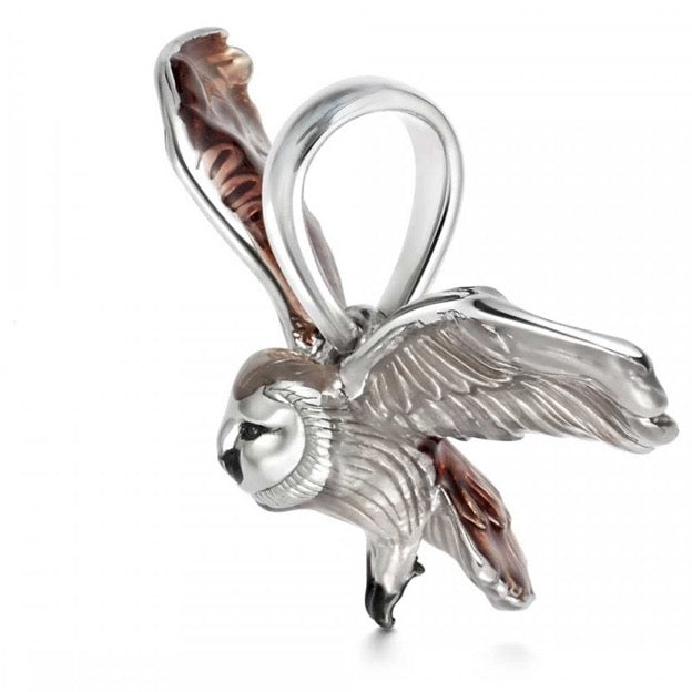Links of London Wildlife Brown Barn Owl Charm/ Pendent