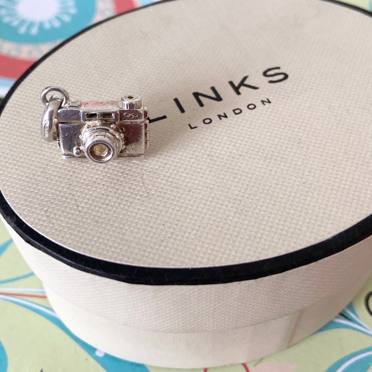 Preloved Sterling Silver Links of London Camera 925 Charm