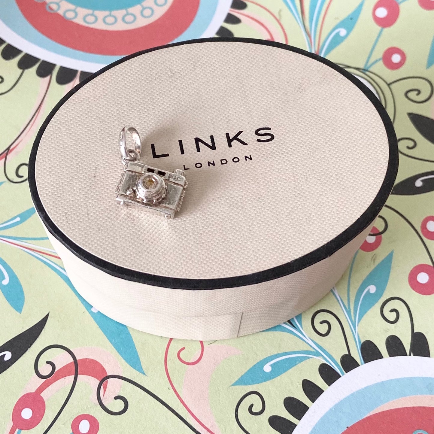 Preloved Sterling Silver Links of London Camera 925 Charm