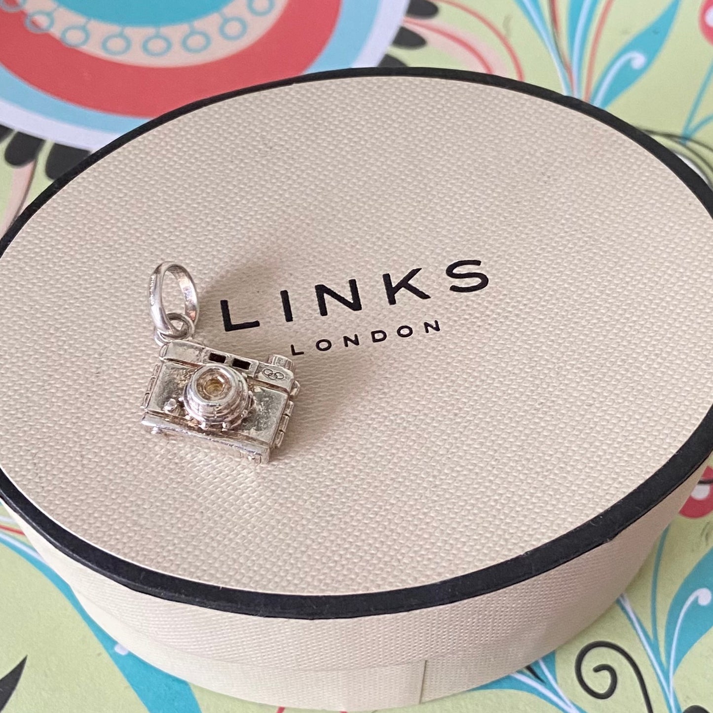 Preloved Sterling Silver Links of London Camera 925 Charm