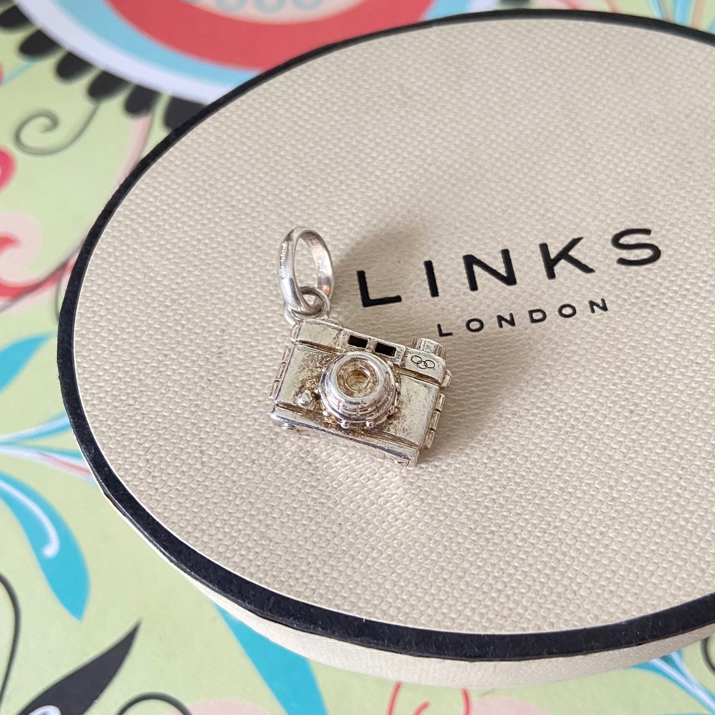 Preloved Sterling Silver Links of London Camera 925 Charm