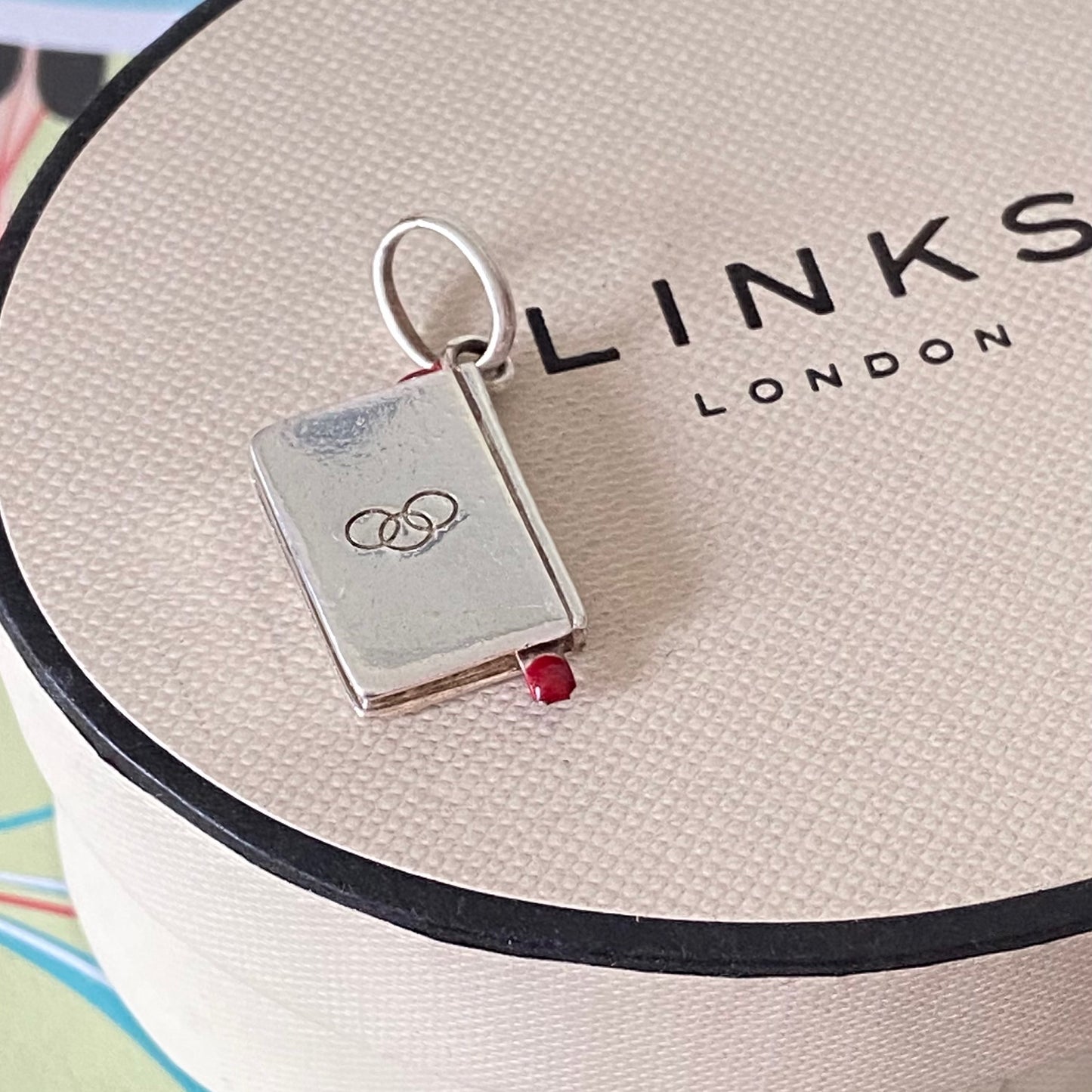 Sterling Silver Links of London Book Secrets