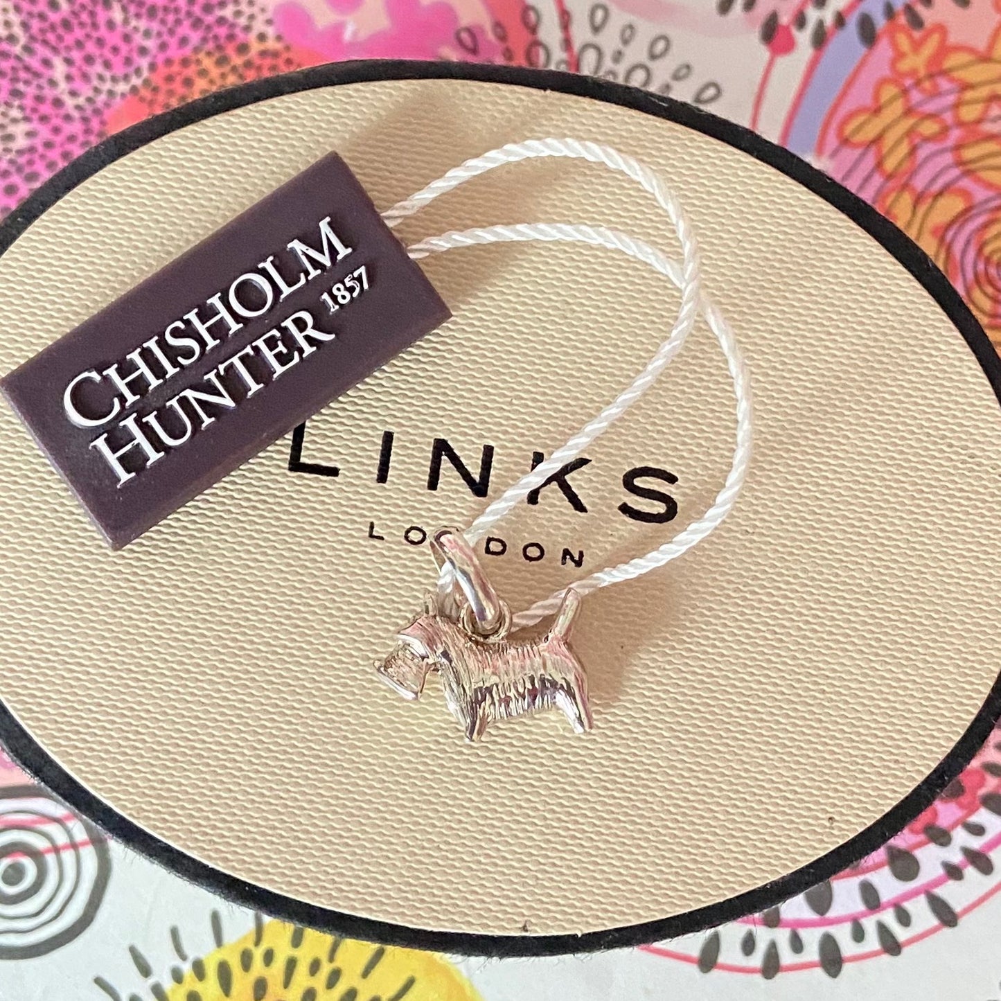 Links of London Scottish Terrier Charm New !