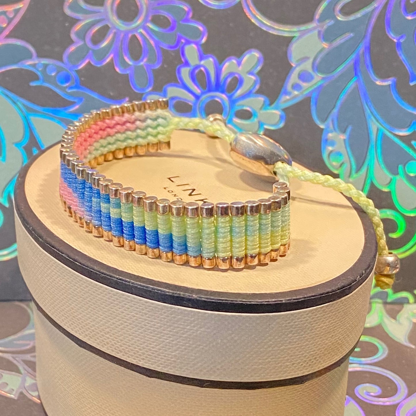 Links of London Rainbow Friendship Sterling Silver Bracelet