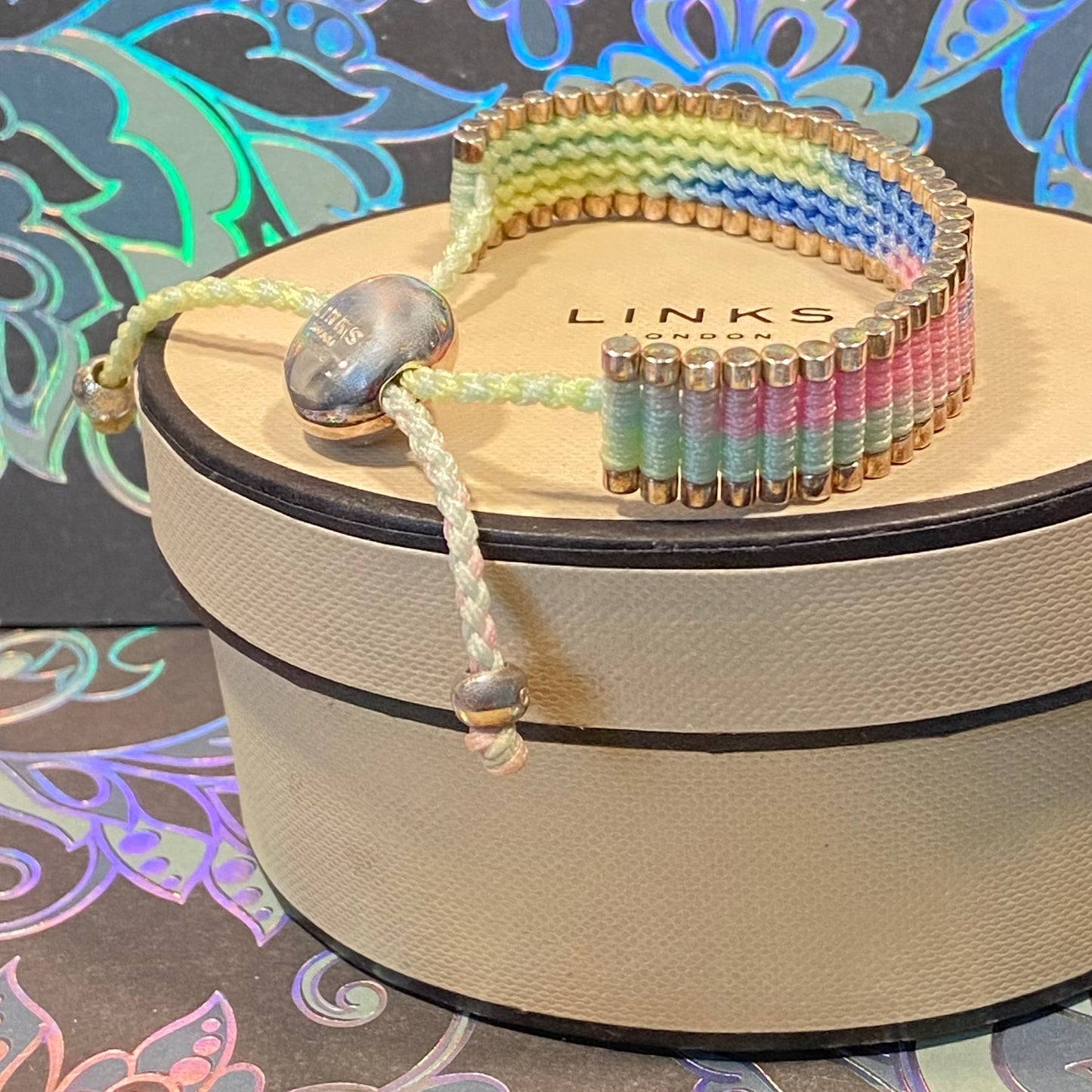 Links of London Rainbow Friendship Sterling Silver Bracelet