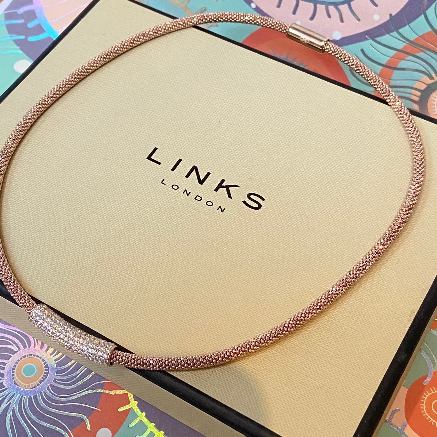Links of London Vermeil Effervescence Star Dust CZ Necklace
