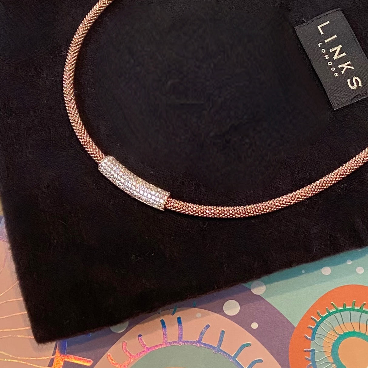Links of London Vermeil Effervescence Star Dust CZ Necklace