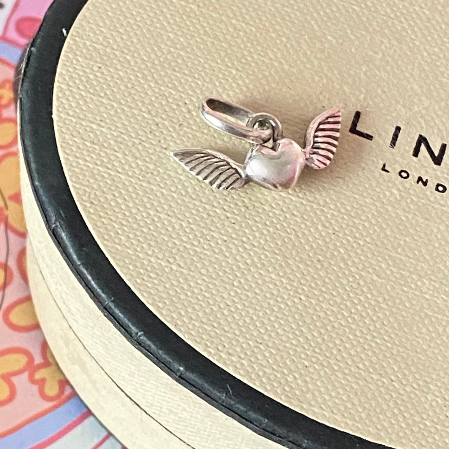 Links of London Heart with Wings Charm