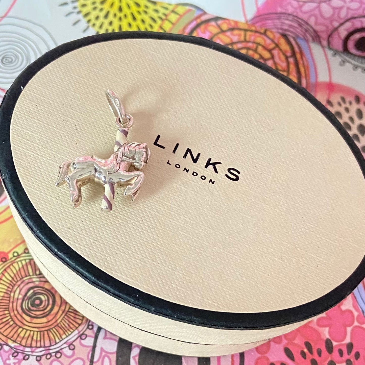Links of London Merry-go-round Horse charm