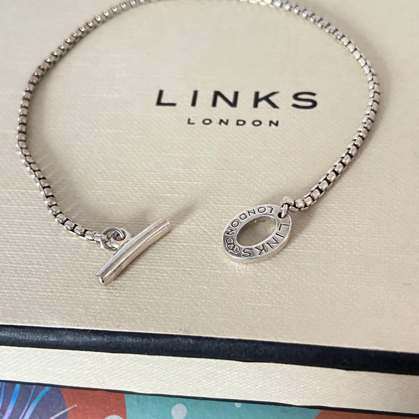 Links of London Sterling Silver Box Belcher Bracelet