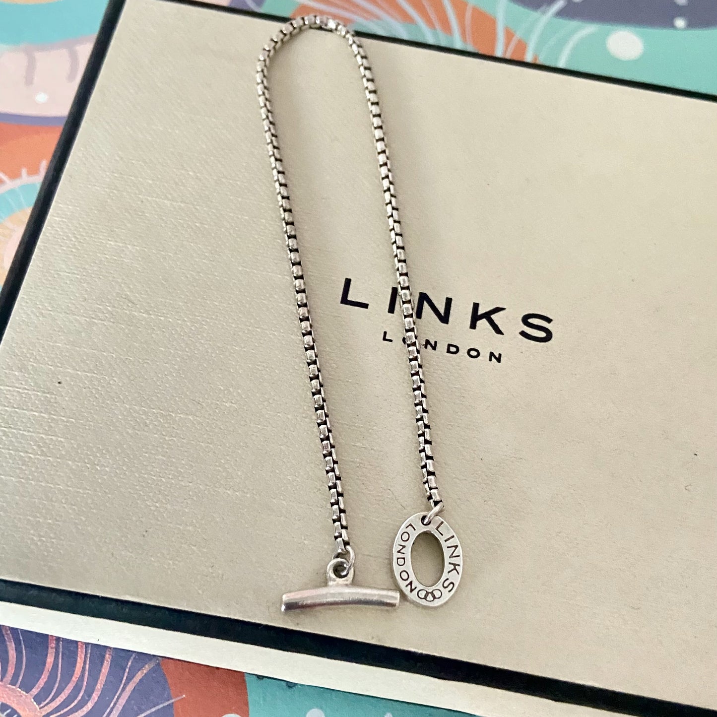 Links of London Sterling Silver Box Belcher Bracelet