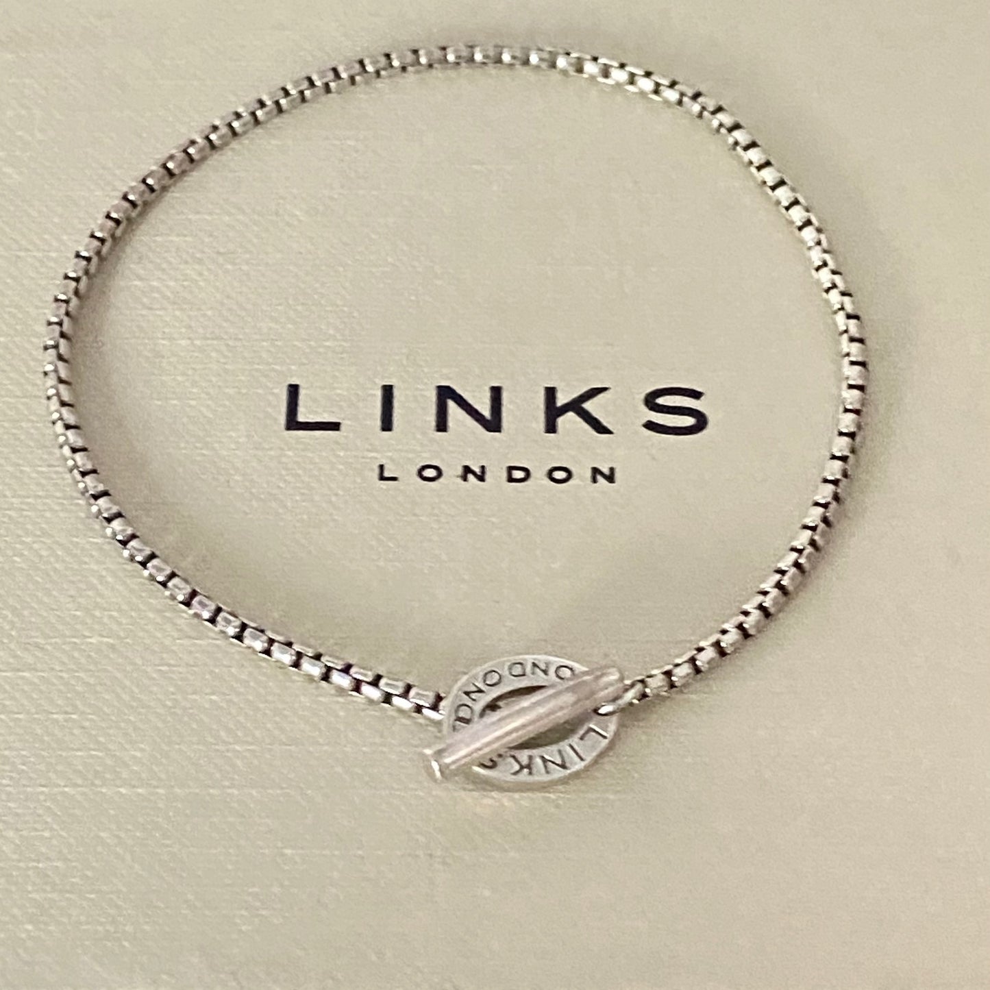 Links of London Sterling Silver Box Belcher Bracelet