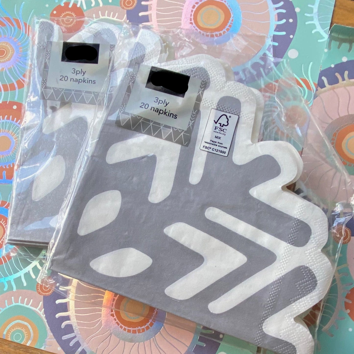 Snow Flake Napkins 20 per pack, 3ply can be used for Decoupage