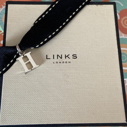 Links of London Sterling Silver Capital Letter H Charm be the first to own this.