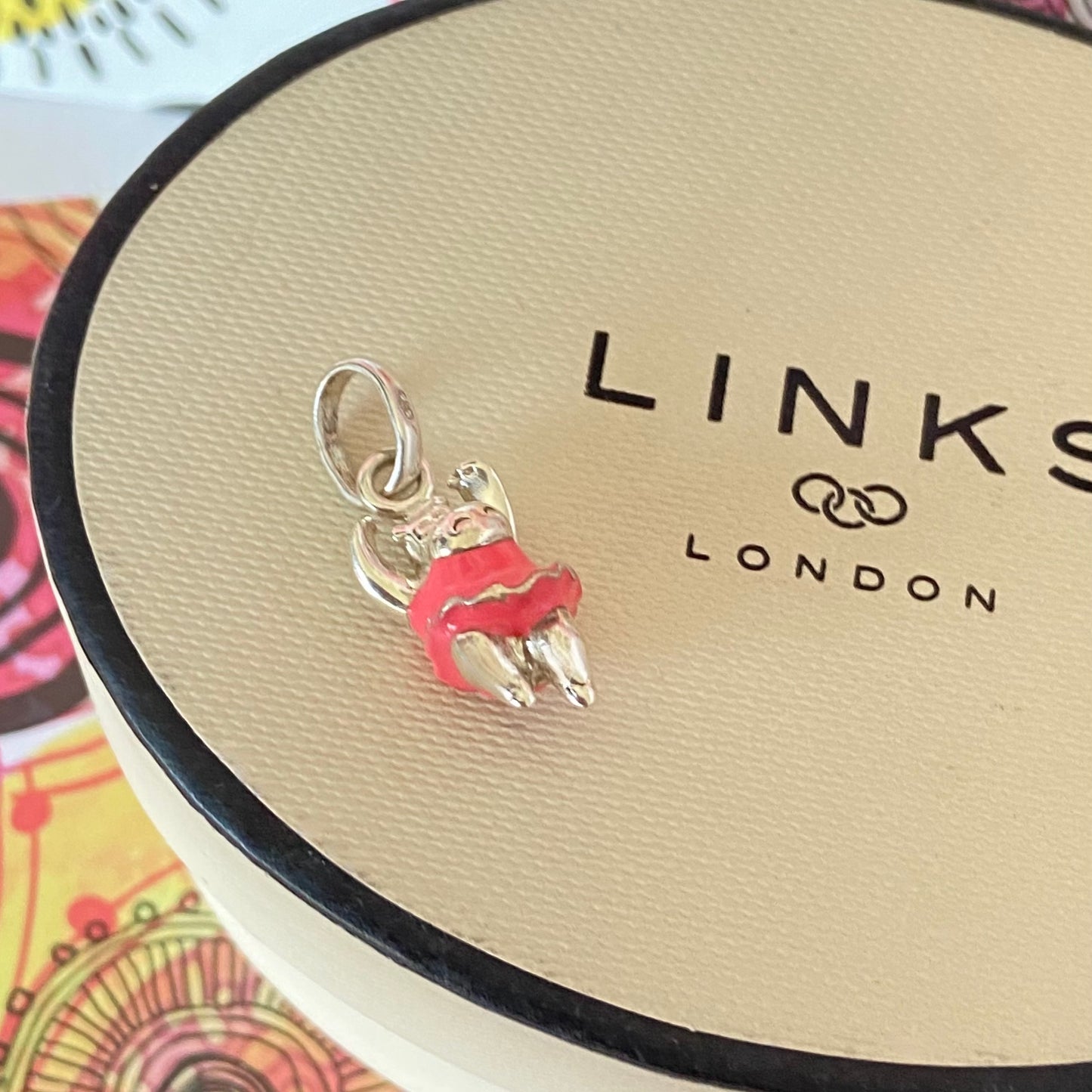 Links of London Hippo Ballerina “Hippopotamus” Charm
