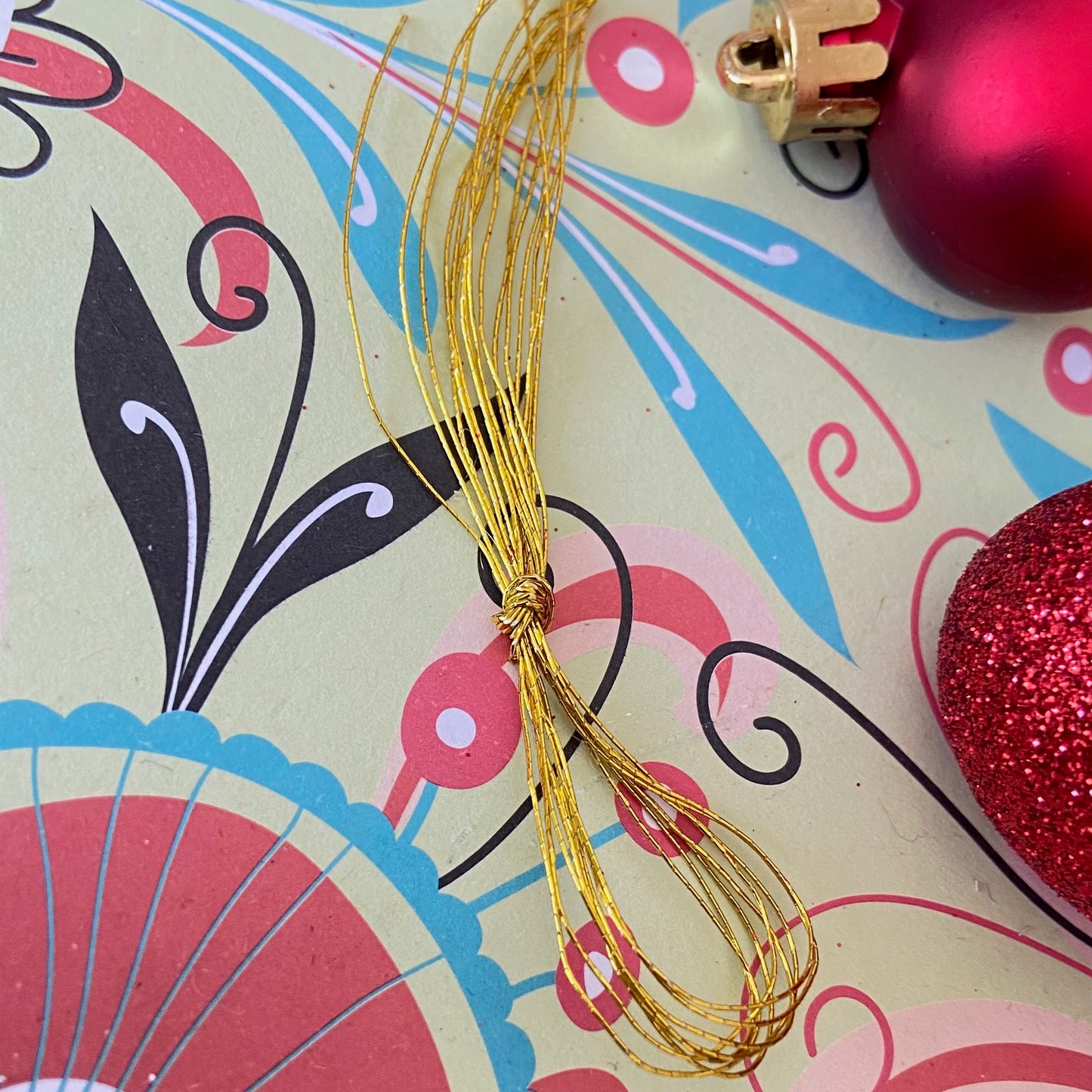 8 Heart Festive Holiday Baubles Ornaments, for Christmas, Valentine