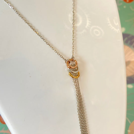 Links of London Sterling Silver Aurora Chain drop Necklace  New!