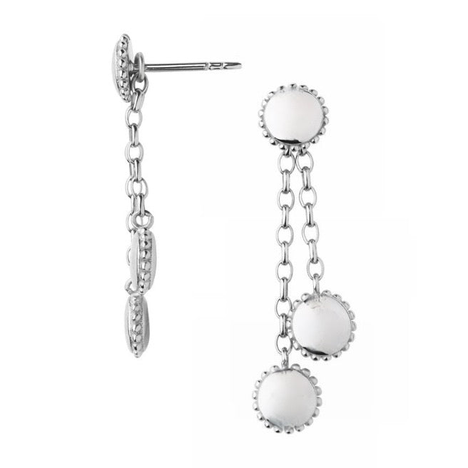 Links of London Amulet Silver Drop Earrings
