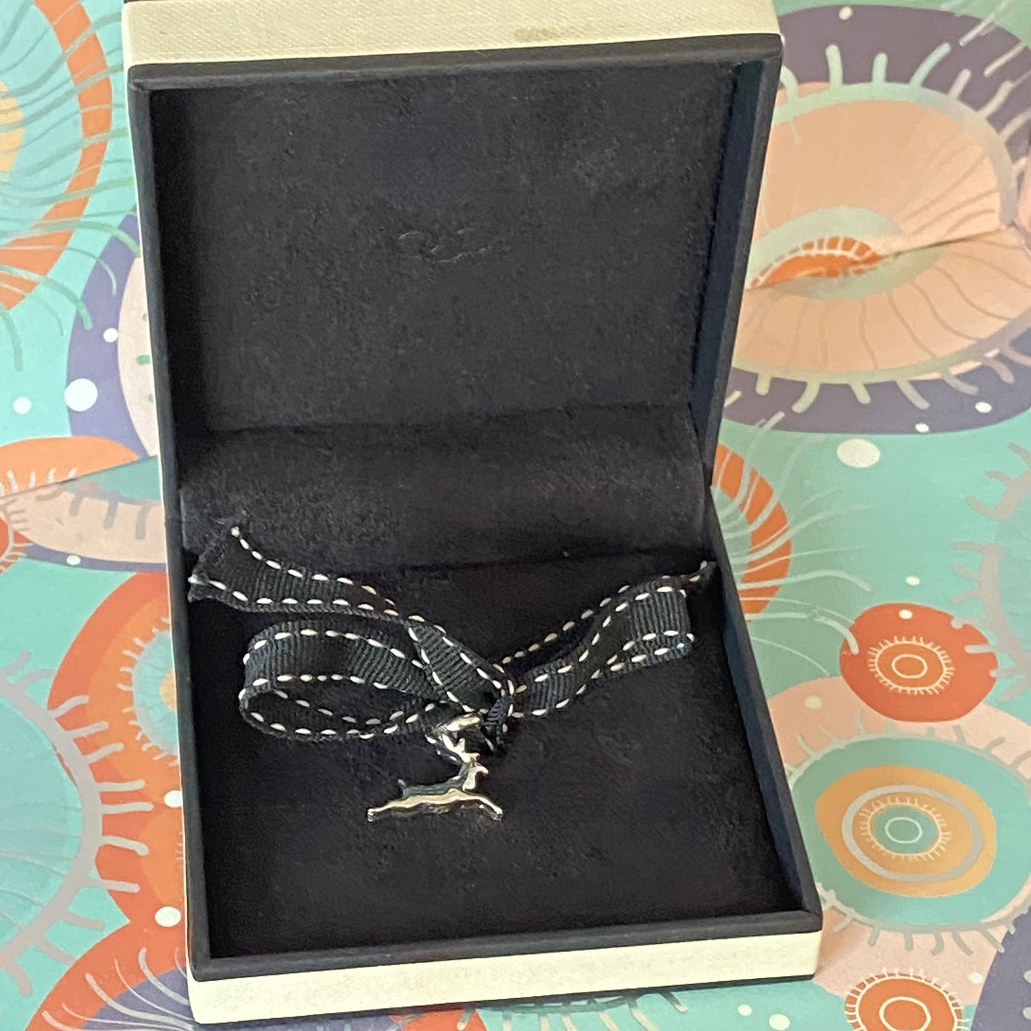 Links of London Silver Jumping Reindeer Charm. New!