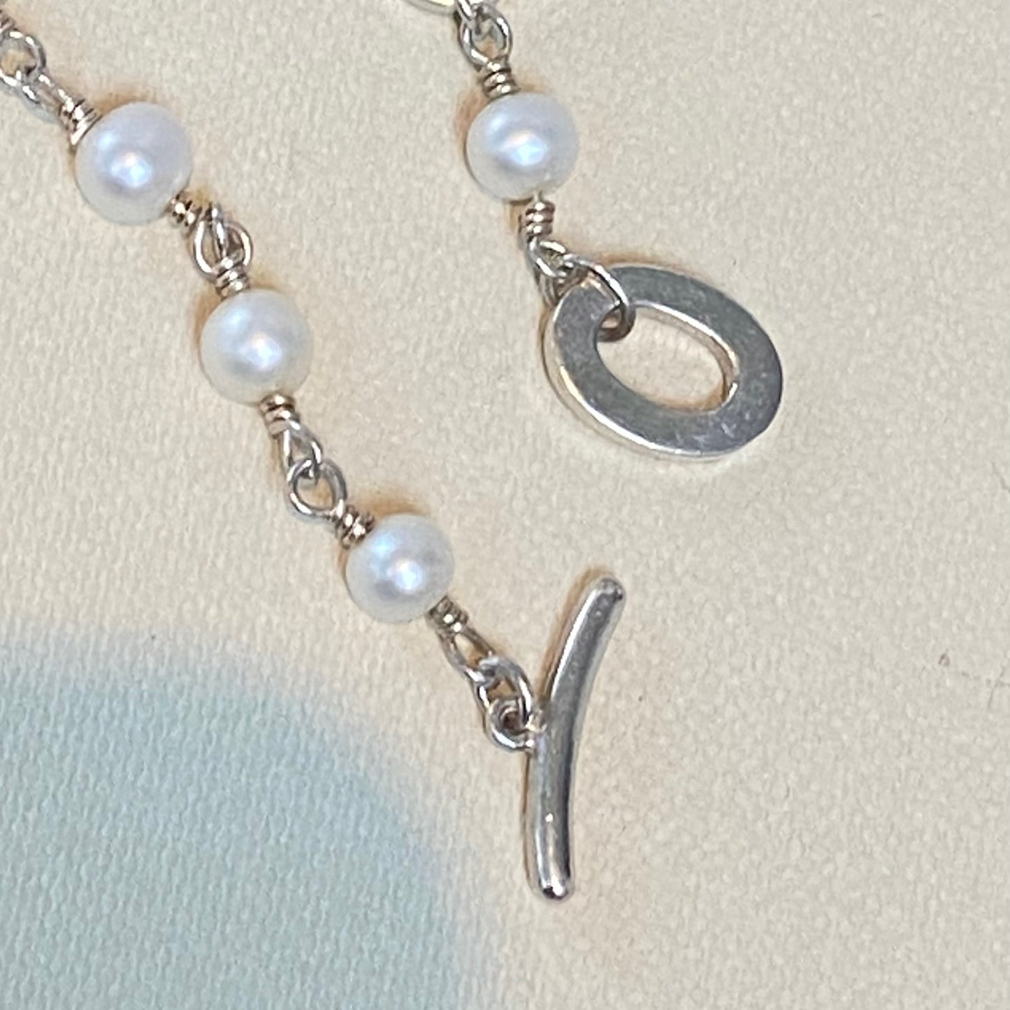 Links of London Sterling Silver Pearl Beaded Choker Necklace