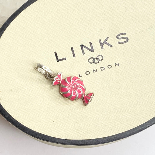 Links of London Pink Enamel Sweetie Charm