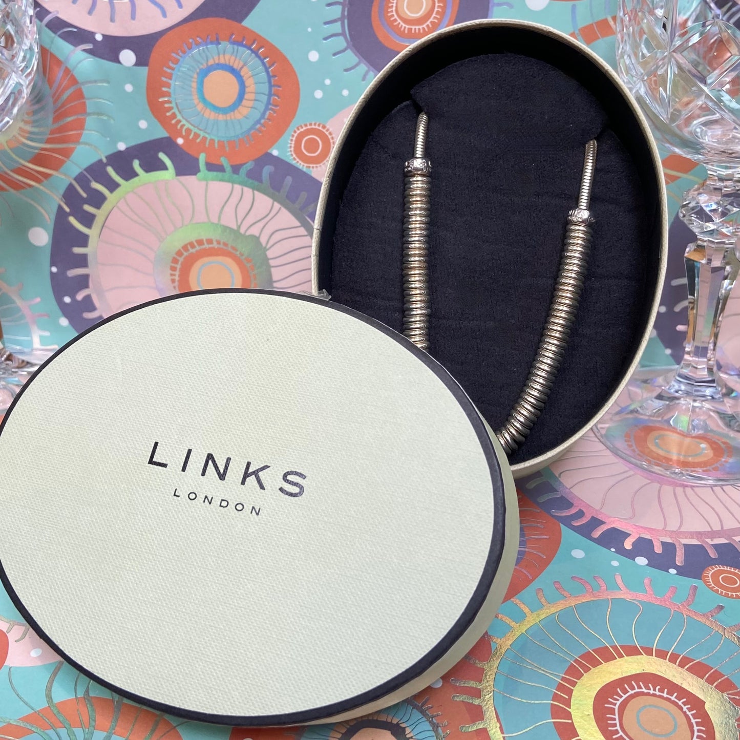 NEW Links of London Classic Sweetie Necklace with original receipt.
