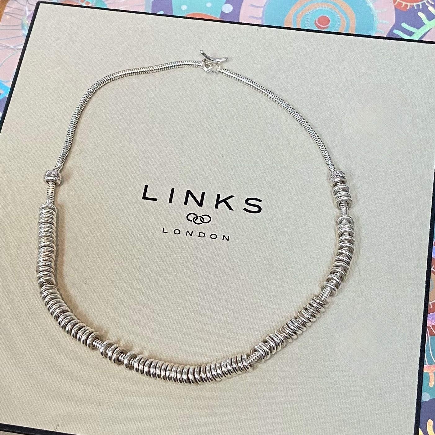 NEW Links of London Classic Sweetie Necklace with original receipt.