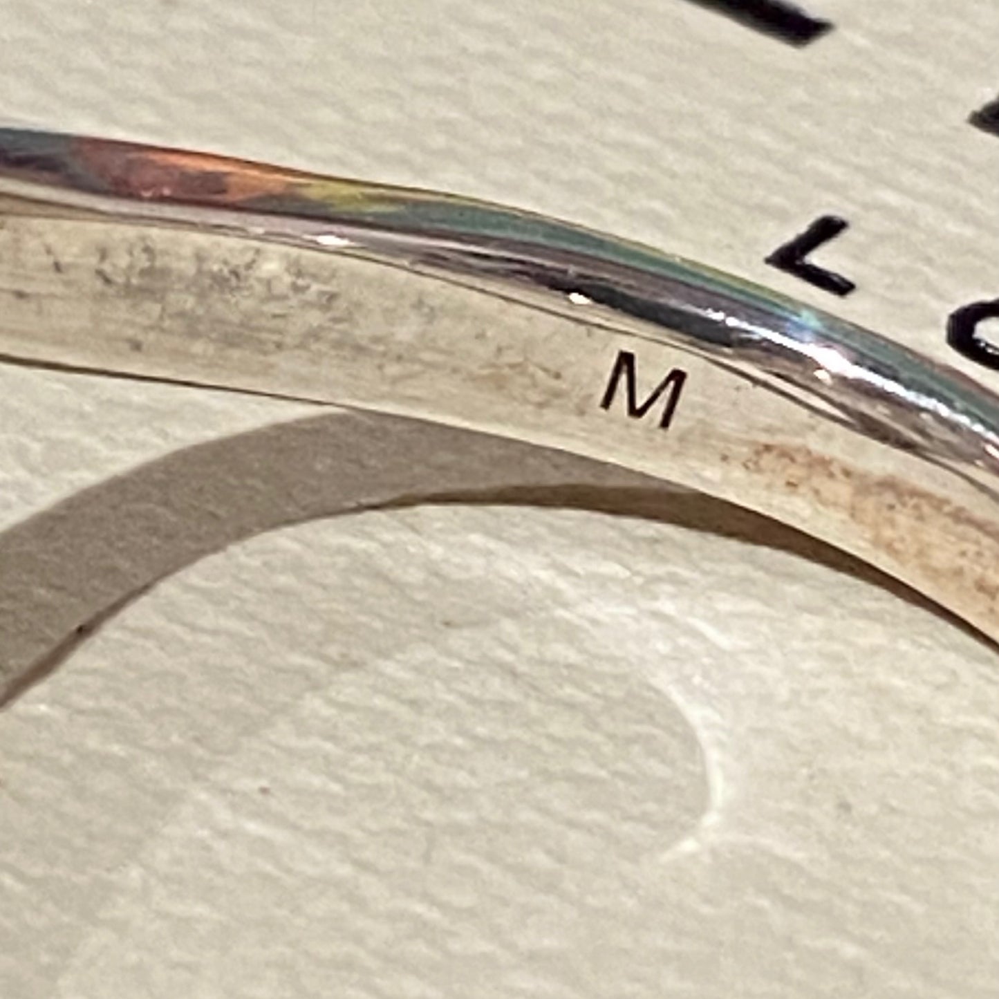 Links of London Silver Entwine white Sapphire Pave Ring