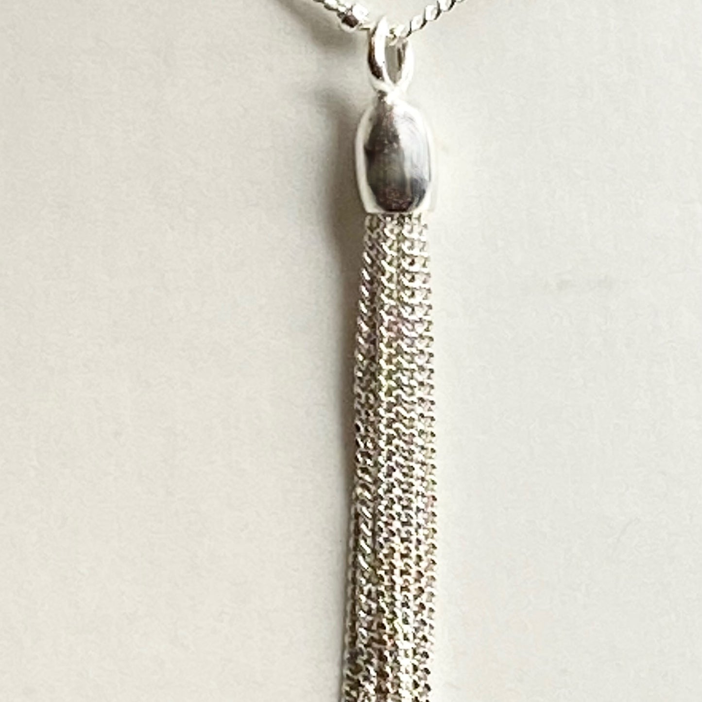 Links of London Sterling Silver Silk Row Necklace