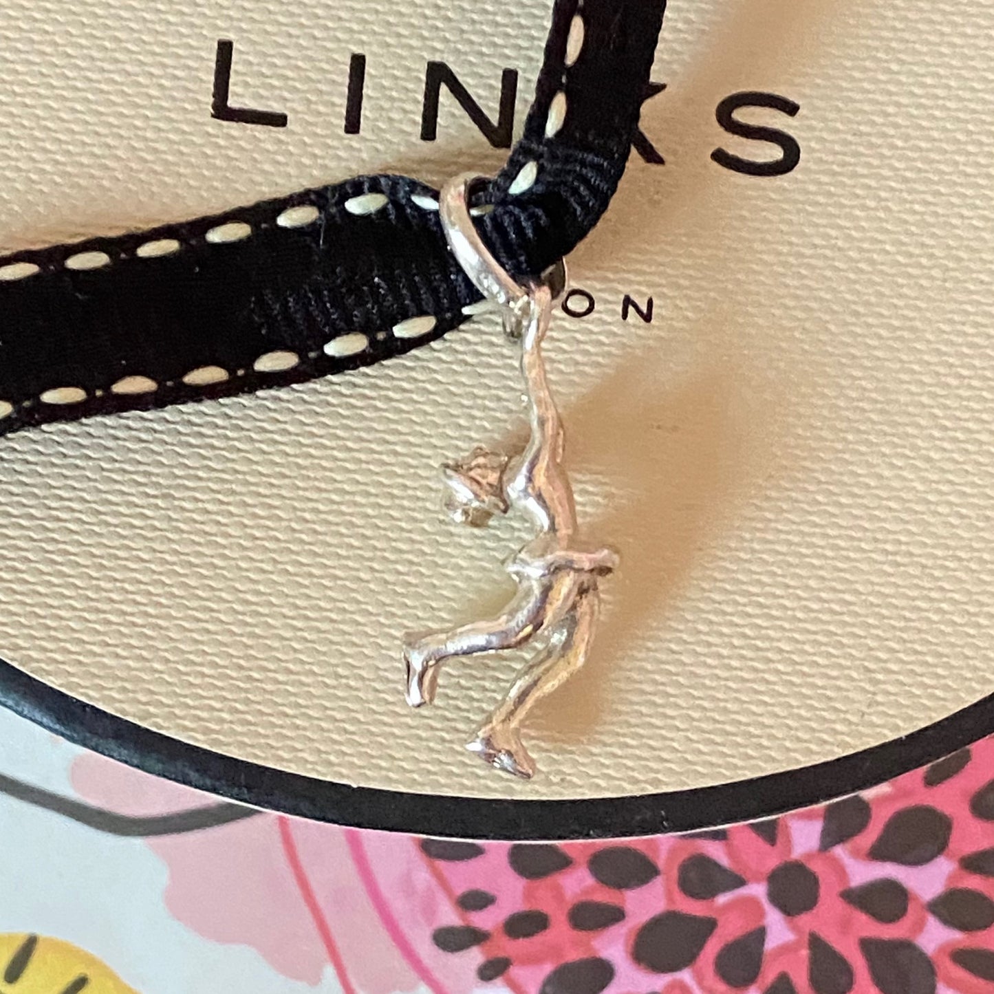 Links of London Figure Ice Skater in motion Charm
