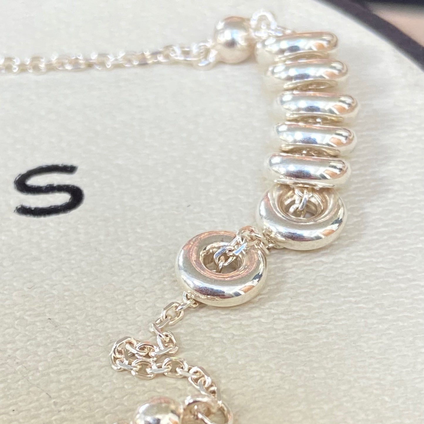 Delicate Links of London Sterling Silver Bracelet with Sweetie Beads